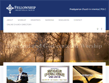 Tablet Screenshot of fellowshippres.org